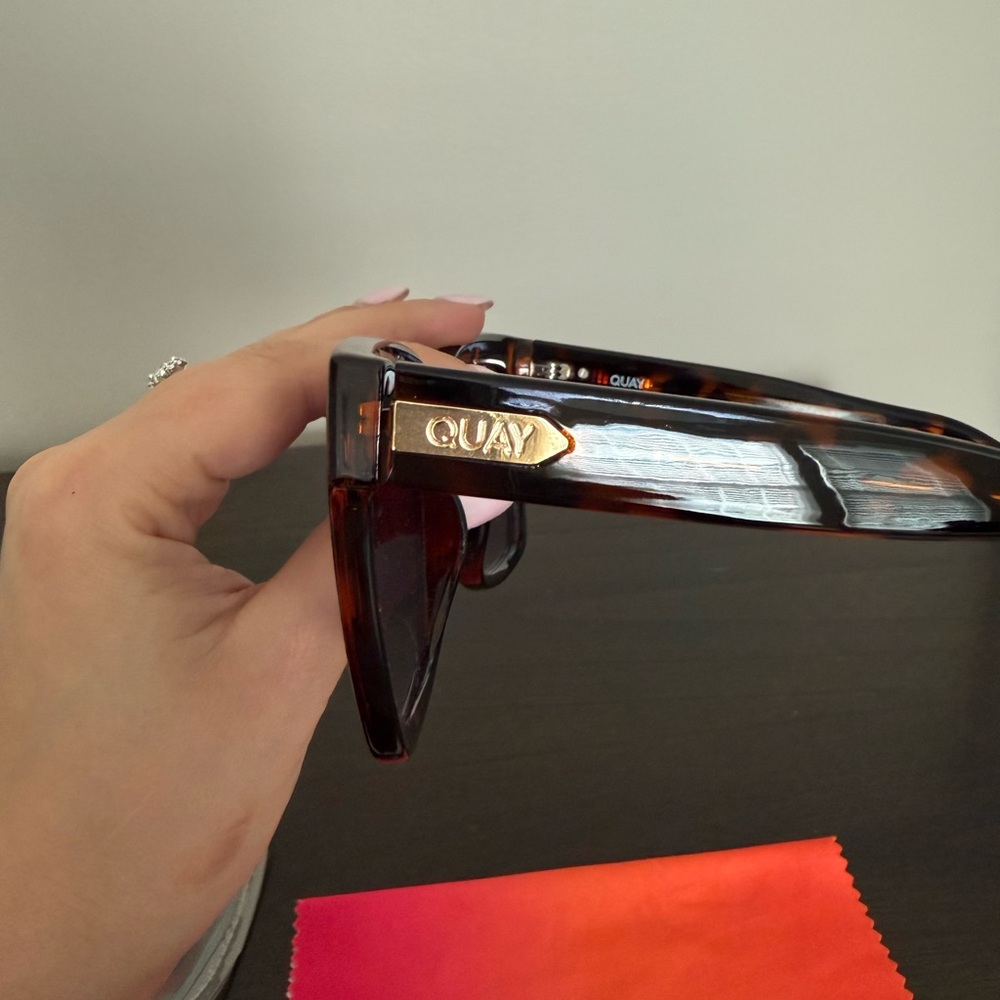 Quay Icy 51mm Gradient Square Sunglasses - Picture 3 of 5